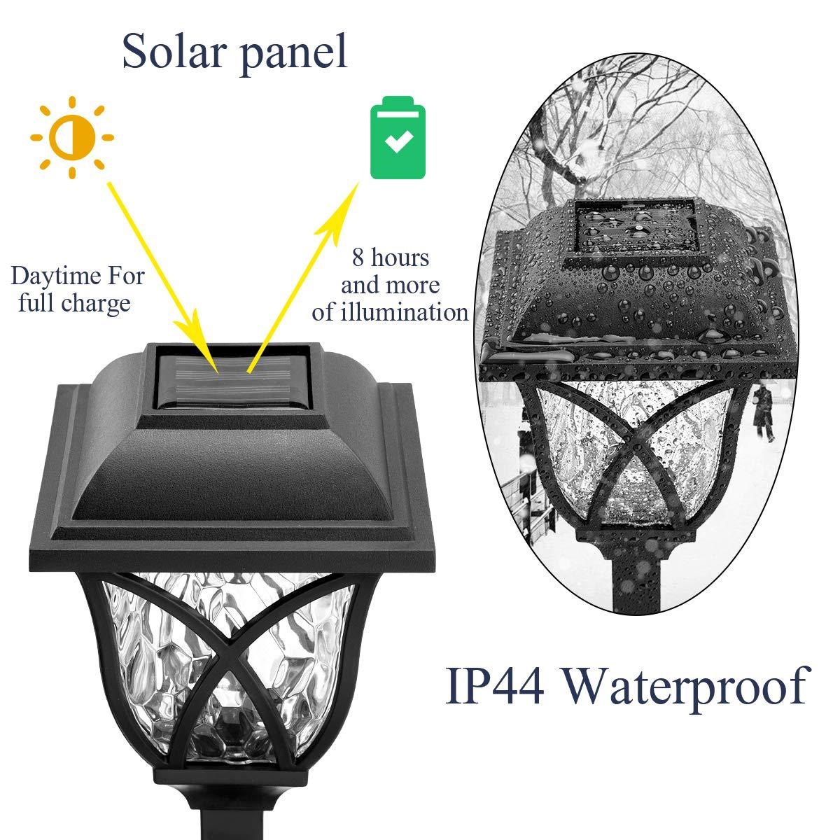 Solar pathway lights operating guide