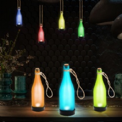 LED Solar Glass Bottle Light