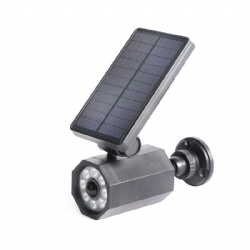 Solar powered security lights